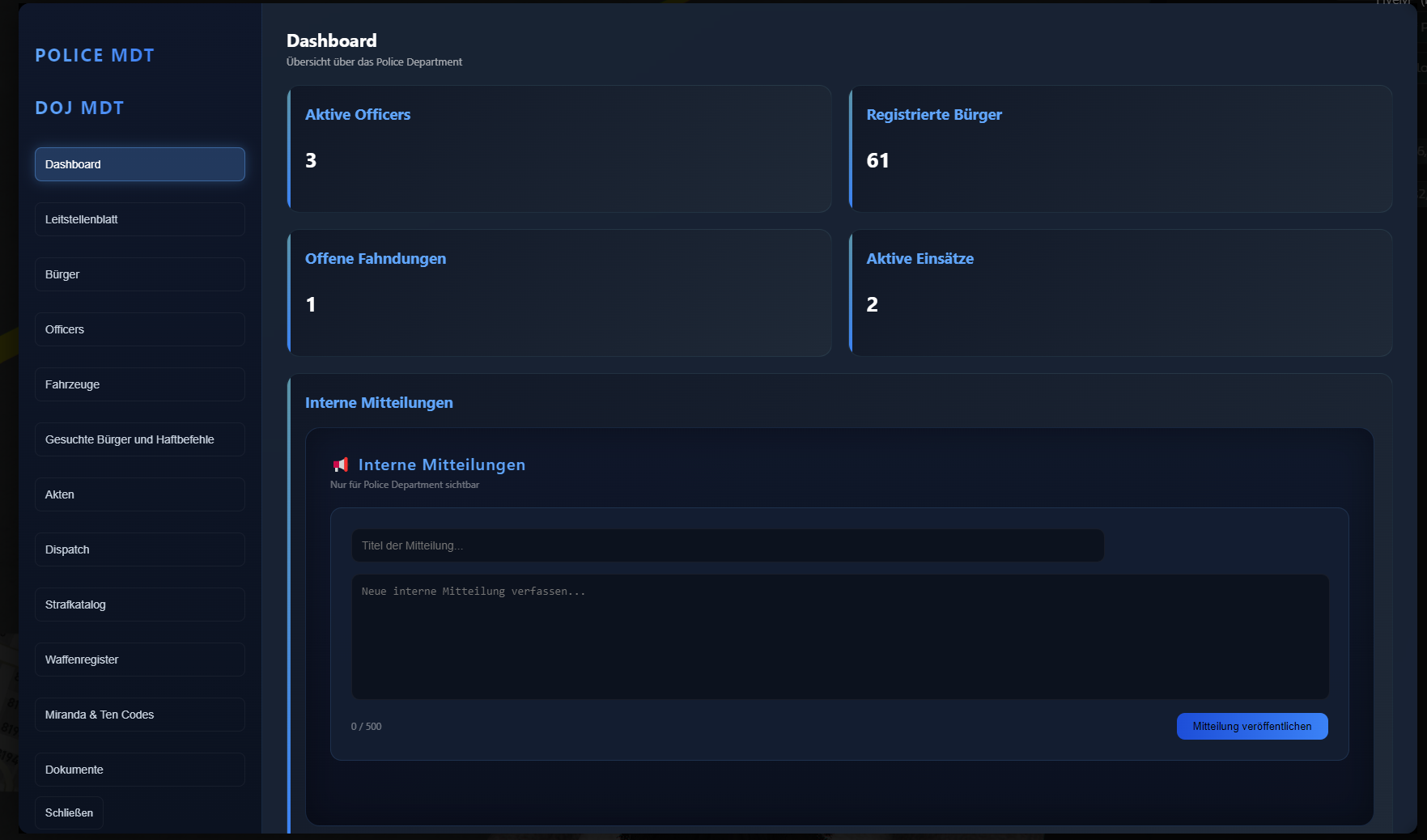 MDT Police Department